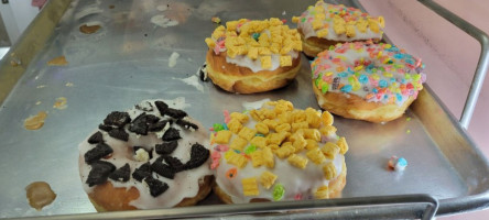 Rainbow Donuts food