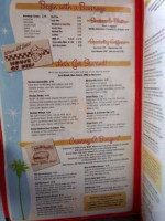 House Of Pies menu