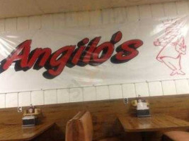 Angilo's Pizza inside