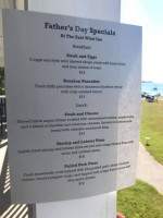 East Wind Inn menu