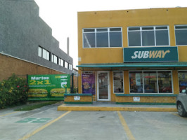 Subway outside