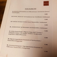 Schöne Aussicht menu