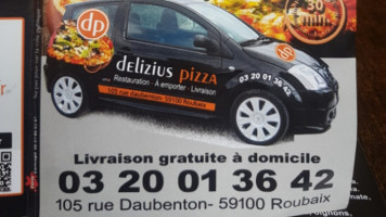 Delizius Pizza food