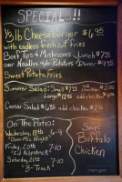 Towpath Tavern menu