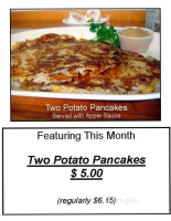 Pancake Mill menu