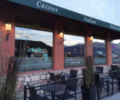 Cassios Italian Restaurant food