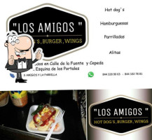 Los Amigos Y La Parrilla food