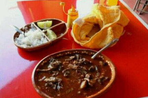 Birria Estela outside