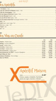 Le DIX menu