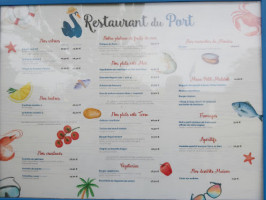 La Capitain Erie menu