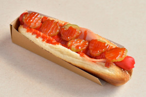 Texas Hot Dog Rouen food