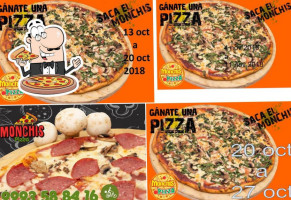 Monchis Pizza Caucel food