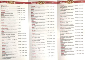 Magic Pizza menu