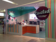 Twisted Frozen Yoghurt inside