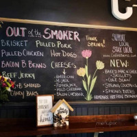 Craft And Barrel menu