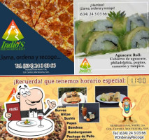 Indio's Pizza food