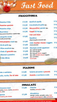 Bowling Olympia menu