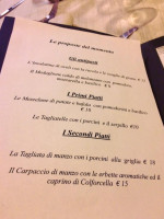 La Torretta menu