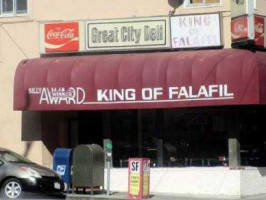 King Of Falafel outside