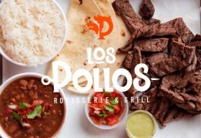 Los Pollos Rotisserie Grill food