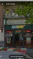 Subway outside