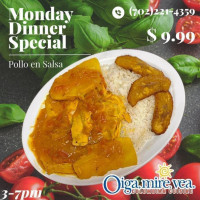 Oiga Mire Vea Colombian Cuisine And Latin Nightclub food