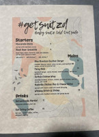 Snitz Creek Brewery menu