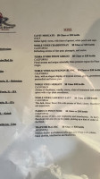 Sugar Wood Fired Bistro menu