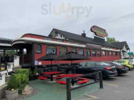 Frank's Diner Downtown Spokane outside