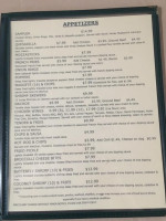 Sun N Sands menu