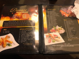 Sushi King menu