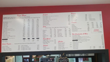 Mila Pizza menu