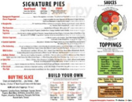 Damgoode Pies menu