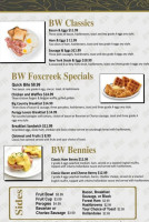 Bw Lounge And Dining menu