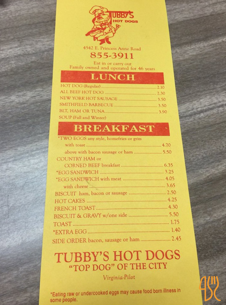 Tubby's Hot Dogs
