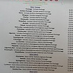 Pizza Juju menu