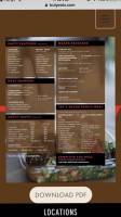 Truly Mediterranean menu