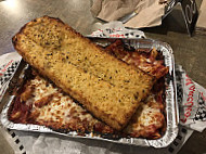 Mancino's Pizza Grinder's food