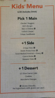 Veggie Grill menu