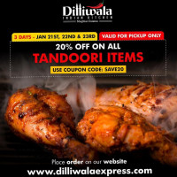 Dilliwala Indian Kitchen food