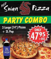 Red Swan Pizza food