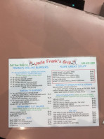 Uncle Franks Grill menu