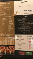 Via Capri Pizzeria menu