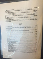 Bangkok Grill menu