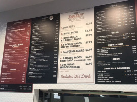 Burros Fries National City menu