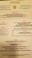 Bistro Les Amis menu