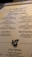 Friend of a Farmer Restaurant menu