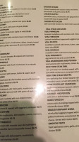 Fabrocinis Italian Kitchen menu