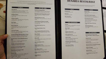 Dunarea menu