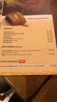 Dozza Vila São Francisco menu